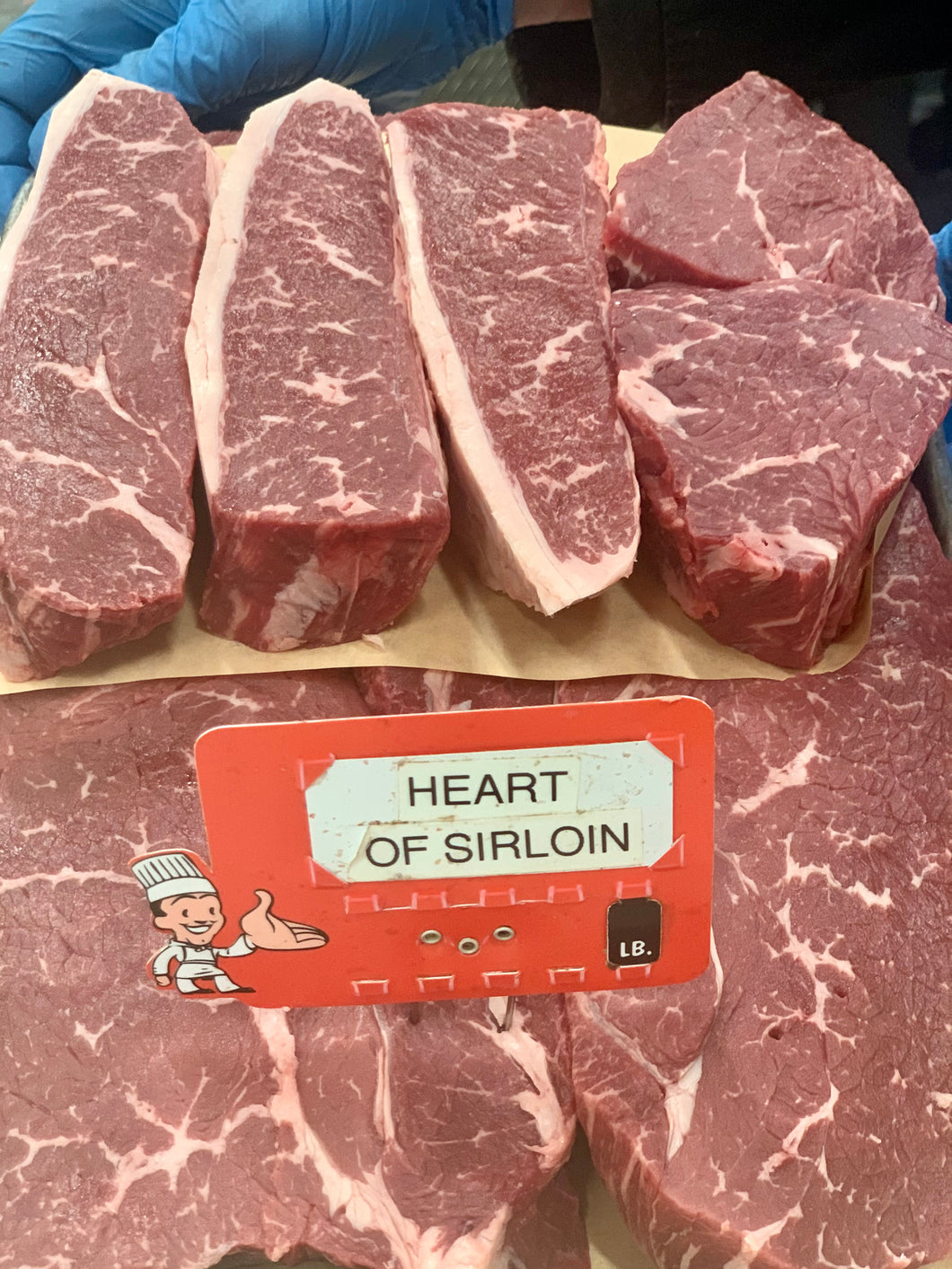 Heart of Sirloin (Must Call or Email for Delivery)