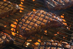 Prime Strip, Delmonico and Filet Mignon Steaks (Qty 12)